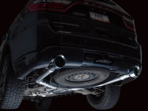 Dodge Durango Performance Exhaust - AWE Tuning - Track Edition + Cat Back - Chrome Silver - `11-`24